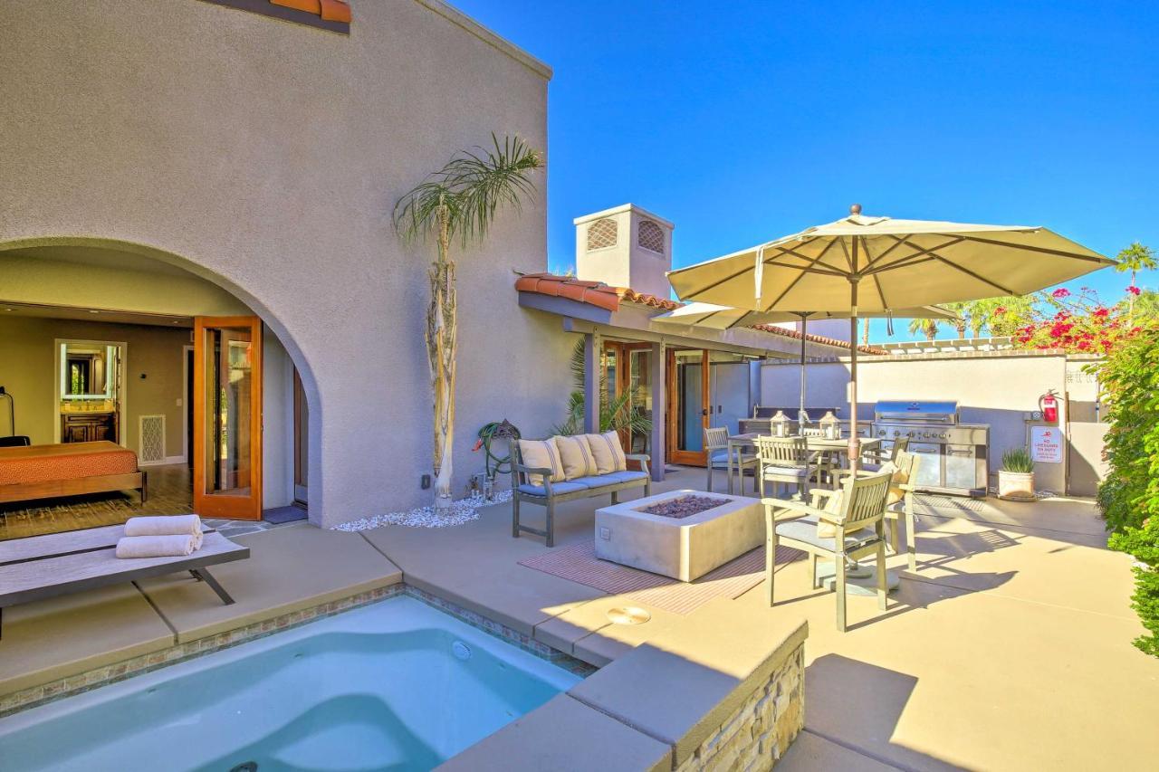 Dtwn Palm Springs Condo Bbq, Pool, Fire Pit, Etc! Exterior foto